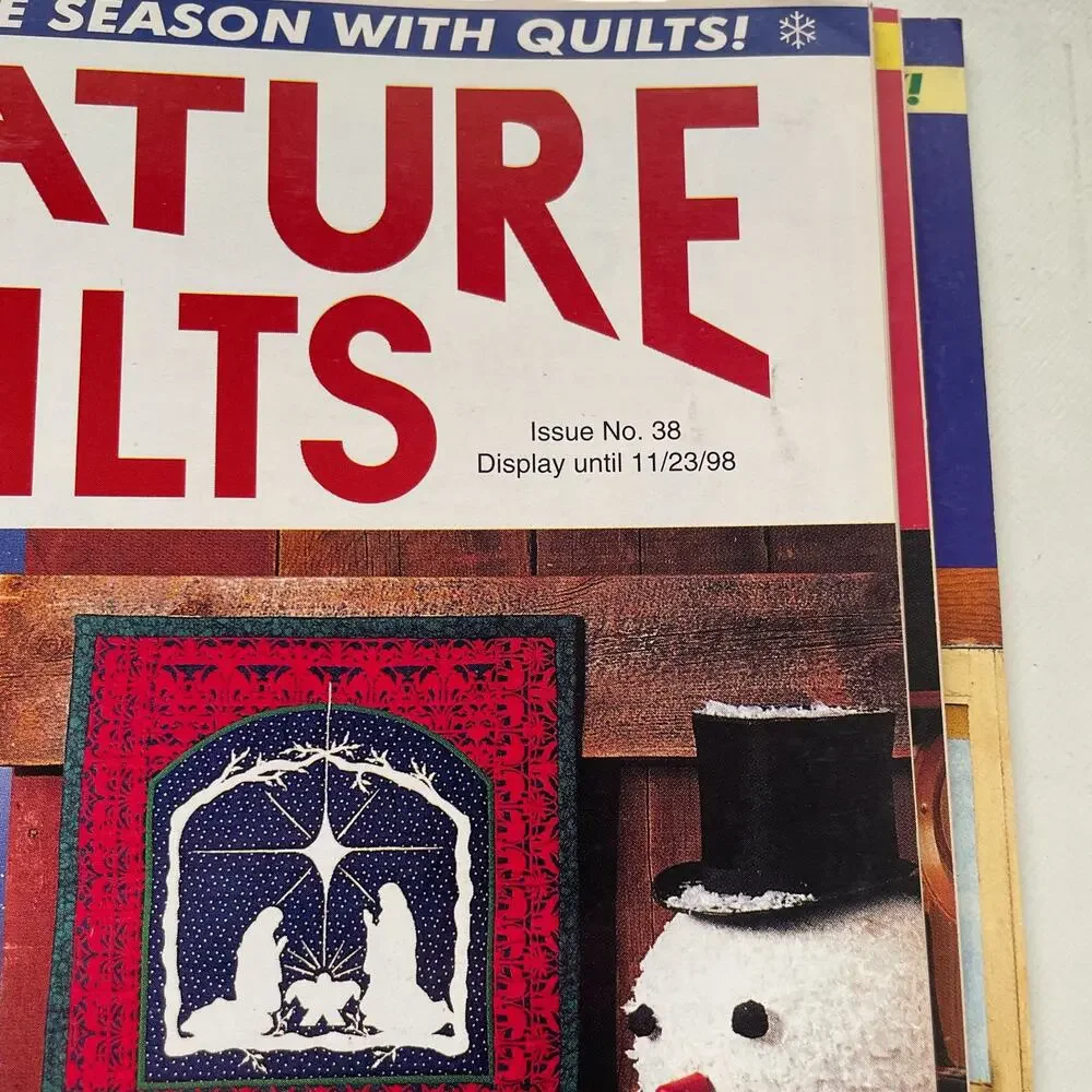 Miniature Quilts excellent stored